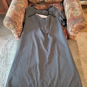 Dress, scoop neck, avenue, 14/16